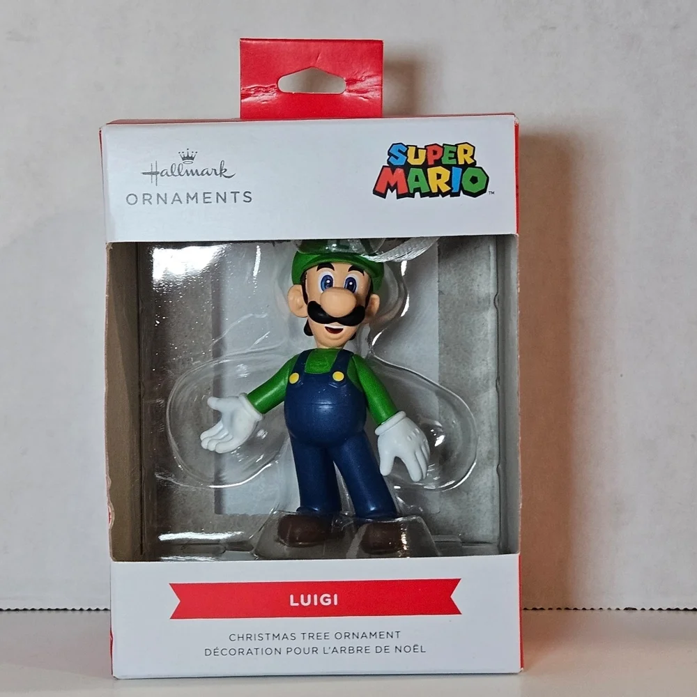 NEW Hallmark Nintendo Super‎ Mario Luigi Christmas Tree Ornament